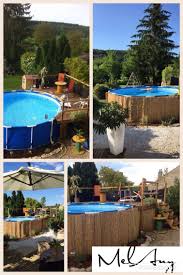 Realisation Maison D Une Terrasse En Bois Sur Pilotis Pour Piscine Hors Sol Ronde Diy Amenagement Piscine Hors Sol Piscine Hors Sol Ronde Piscine Hors Sol