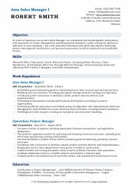 Show off your skills and key achievements. Area Sales Manager Resume Samples Qwikresume