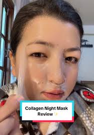 Lukerain Collagen Night Mask Review for Glowing Skin