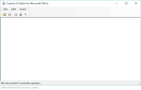 Vba Ribbon Custom Ui Editor