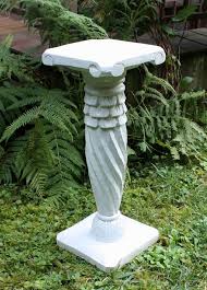 Blumensaule Dekosaule Holzsaule Blumenstander Holz Saule Deko Sockel Blumentisch Blumentisch Holz Saulen Saule Deko