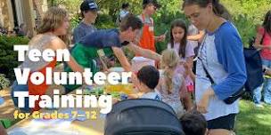 Teen Volunteer Training for Grades 7–12