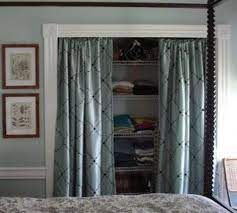 20 Awesome Diy Closet Door Curtains Ideas Trenduhome Diy Closet Doors Curtains For Closet Doors Bedroom Closet Doors