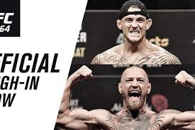 Poirier vs mcgregor 3 as dustin poirier and conor mcgregor take to the scale and weigh in. Sz06qnjpbxfnkm