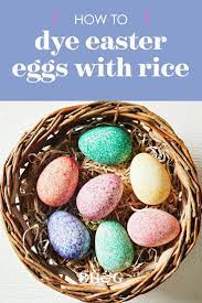 This Year S Easiest Easter Craft Hack Dyeing Eggs With Rice In 2022 Easy Easter Crafts Easter Crafts Easter Kids