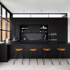 Kitchen Inspiration We Cannot Get Enough Of This All Black Kitchen From Cerastribleyarchitects Kitchen Design Interior Design Kitchen Black Kitchens