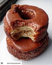 Repost Dominiqueansel Decembers Gingersnap Dulcey Chocolate Cronut For Nyc Filled With Gingersnap Ganache And Valrhona Dulcey A Creamy Smooth Blond Chocolat