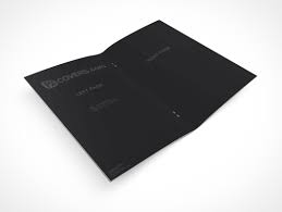 Psd Mock Up Multi Page Bifold Pamphlet Graphic Design Mockup Pamphlet Design Flyer Mockup