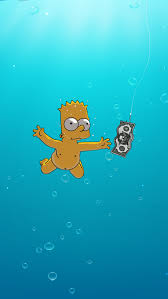 Bart Nevermind Nirvana Wallpaper Phone In 2020 Nirvana Wallpaper Emo Wallpaper Phone Wallpaper