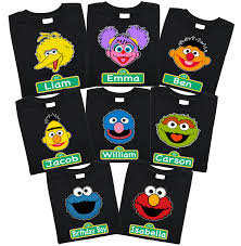 New sesame street 1st birthday felt hat birthday party boy , girl. Buy Sesame Street Birthday Shirts For Family Off 55