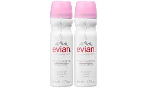 Up To 18 Off On 2 Pack Evian Brumisateur Nat Groupon Goods