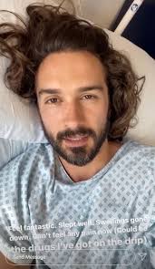 .from joe wicks' youtube workout series to master before his next pe with joe video. Joe Wicks To Return To Pe Lessons Today With Wife Rosie Helping Out After Hand Op Mirror Online