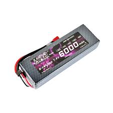 Lithium batteries are widely used in consumer electronic devices because they are rechargeable. Hrb 2s Rc Lipo Battery 7 4v 6000mah 60c Hardcase With Traxxas Trx Plug For 1 8 Scale Rc Car Rc Helicopter 7 4v 6000mah Trx Rc Boat Rc Airplane Toys Games Helioservice Play