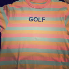 Golf wang karaoke tee white tyler the creator odd future cherry bomb s m l xl. Wtb This Striped Tee Size Small Or Medium Thx Golfwang
