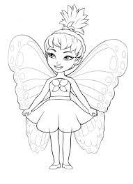 Free coloring pages to print or color online. Little Girl Fairy Coloring Pages Disney Princess Coloring Pages Fairy Coloring Chibi Coloring Pages