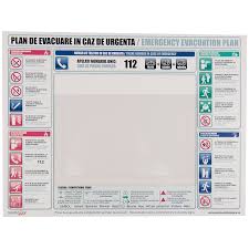 In unitãþile de învãþãmânt aceste instrucþiuni. Semn Plan De Evacuare Pvc 40 X 30 Mm Mathaus By Arabesque