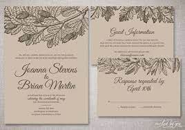 Botanical Kraft Paper Joanna Wedding Invitation Etsy Wedding Invitation Packages Invitation Printing Wedding Invitations