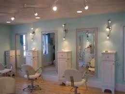 I Like The Streamline Clean Look To This Minus The Track Lighting Salon Suites Decor Hair Salon Interior Hair Salon Decor