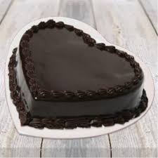 Heart Shape Chocolate Truffle Cake Home Delivery | Indiagift