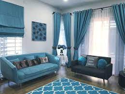 Lihat ide lainnya tentang rumah, desain, dan ide dekorasi rumah. Fizaa Amanda Koleksi Langsir Biru Turquoise Buat Facebook