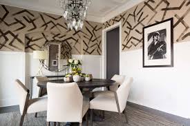 The use of wallpapers is very common in modern dining rooms and the look is completed by using framed pictures, paintings of even wall decals in. 29 Dining Room Wall Decor Ideas