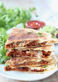 Nothing can substitute real bacon, people! Soy Chorizo Quesadilla Recipe Whitneybond Com