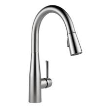 Single handle kitchen faucets explore thoughtfully designed single handle kitchen faucets that are offered in a wide range of finishes and styles to match your personal style. Delta Single Handle Kitchen Faucets At Faucet Com