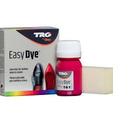 Apply a thin coat of the dye using long,even strokes in the same direction (e.g. Magenta Leather Dye For Leather And Synthetic Shoes Bags Purses