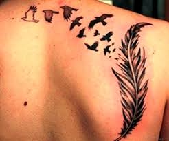 It will show that the world has made you emotionless. 73 Stunning Feather Tattoos Designs On Back