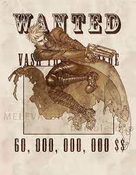 Vash the stampede wanted poster