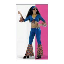 Abbigliamento anni 70 figli dei fiori. Costume Hippie Anni 70 Donna