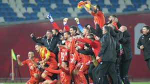 North macedonia have made it to a first football finals.after a terrific campaign in the 2018/19 nations league, the balkan nation won in georgia to q. Euro 2020 Line Up Set As North Macedonia And Scotland End Long Exile Cgtn
