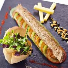 Recette Galette Garnie Carpaccio De Tomates A La Vinaigrette Recette Recette Galette Pains A Hot Dog Alimentation