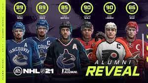 It is the 30th installment in the nhl game series and was released for the playstation 4 and. Ea Sports Nhl On Twitter All New Nhl21 Alumni Who Are You Most Excited For Pre Order Https T Co Evsj8051xk