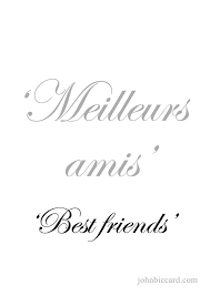 Best Friends French Love Quotes French Quotes Uncommon Words