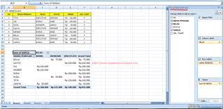 Excel, rumus excel, fungsi excel, contoh soal excel, latihan soal excel, soal excel, matematika keuangan, aretmatika keuangan latihan soal excel blog ini berisi tentang penggunaan berbagai rumus excel atau fungsi excel artikel ini saya tulis sesederhana mungkin agar anda lebih mudah untuk memahaminya dan kami sertakan juga video tutorialnya. Latihan Soal Excel Pivot Tabel