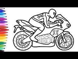 Maybe you would like to learn more about one of these? Spiderman On Motorcycle Coloring Pages Novocom Top