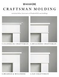 New ideas and innovations keep coming. Streamline Builders Finishes Up For A White Christmas Windsorone Moldings And Trim Craftsman Molding Farmhouse Trim