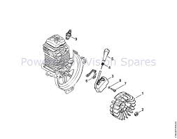 Stihl Fs 131 R Brushcutter Fs 131 R Parts Diagram D Ignition