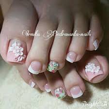 Diseños de uñas en bestnails.es. Porque No Solo Las Manos Merecen Verse Lindas Feet Nail Design Glitter Toe Nails Bridal Nails