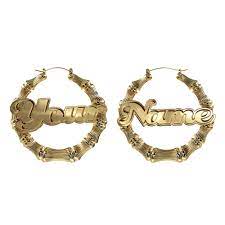 Custom Bamboo Earrings Melody Ehsani