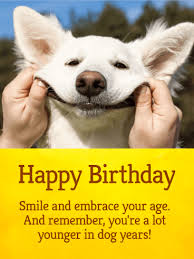 Wishing you a very happy birthday! Let S Smile Funny Birthday Card Birthday Greeting Cards By Davia