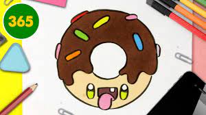 Comment dessiner monstre kawaii etape par etape dessins. Comment Dessiner Donut Kawaii Dessin Facile Kawaii Dessiner De La Nourriture Kawaii Youtube