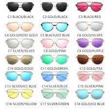 Jual beli online aman dan nyaman hanya di tokopedia. Bayar Di Tempat Warna Kacamata Hitam Gaya Mata Kucing Colord Lensa Women Cat Eye Sunglasses Shopee Indonesia