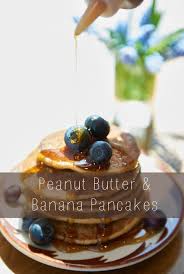 Peanut Butter And Banana Pancakes Food Confidence Recipe Banana Pancakes Peanut Butter Peanut Butter Banana Pancakes