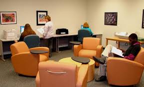 Palm Beach State College Lake Worth Fl Reno Lounge Seating In Collaborative Open Space Area Nationaloffice Fur Lounge Seating Library Furniture Furniture