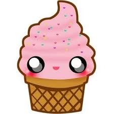 Helado Kawaii Glace Kawaii Dessin Kawaii Nourriture Kawaii
