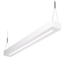 Lsi Industries Rail 8 Led Fl Liniarc Direct Indirect Rail Lensed Led Suspended Light Fixture 8 Ft Light Fixtures Led Light Fixtures Led