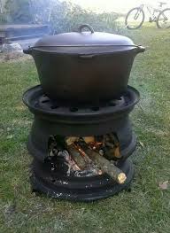 How To Make Recycled Car Wheel Fire Pit Diy Crafts Handimania