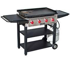 Camp chef designed the big gas grill to be modular and work with other accessories. Camp Chef Ftg600 Flat Top 4 Burner Gas Grill With Griddle Qvc Com